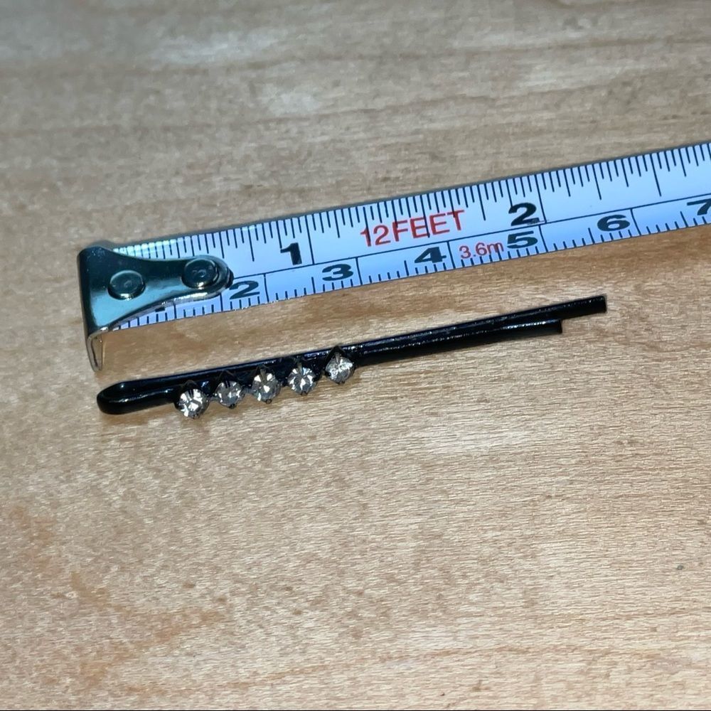 Vintage 90’s rhinestone hair clip and pin - Picture 5 of 10